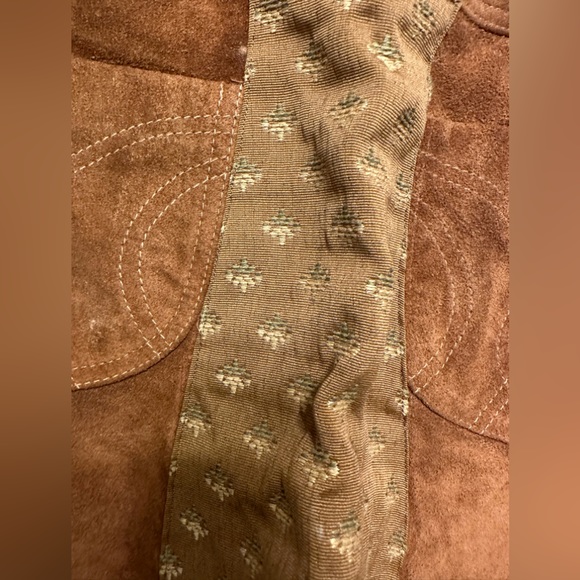 Vintage 1970s early 1980s Darnier bell bottom leather pants - Picture 13 of 17